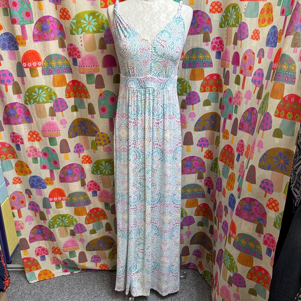 Aventura Twisted Strap Maxi Dress. Small